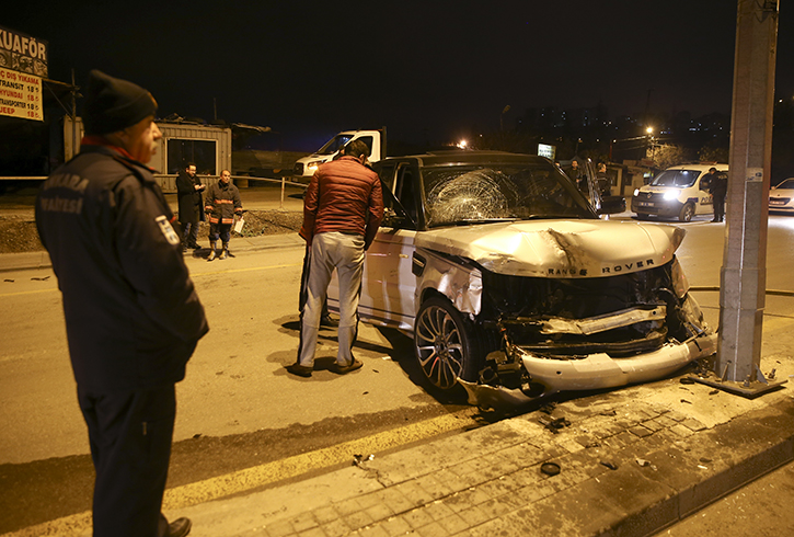 Ankara'da trafik kazas