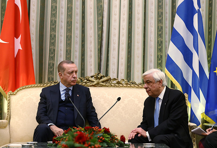 'Yunan Cumhurbakan oka girdi'
