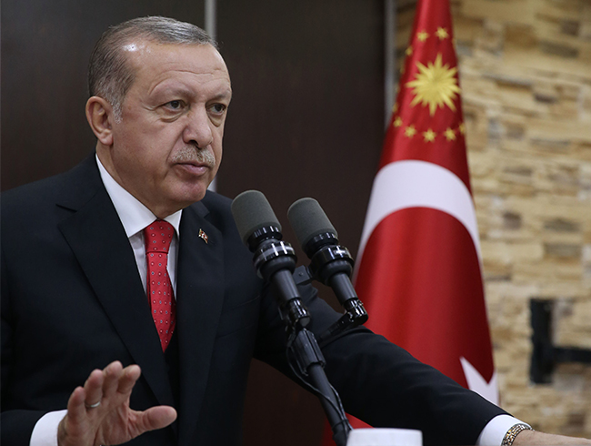 Cumhurbakan Erdoan, Kazakistan, Azerbaycan ve Lbnan Cumhurbakanlaryla grt