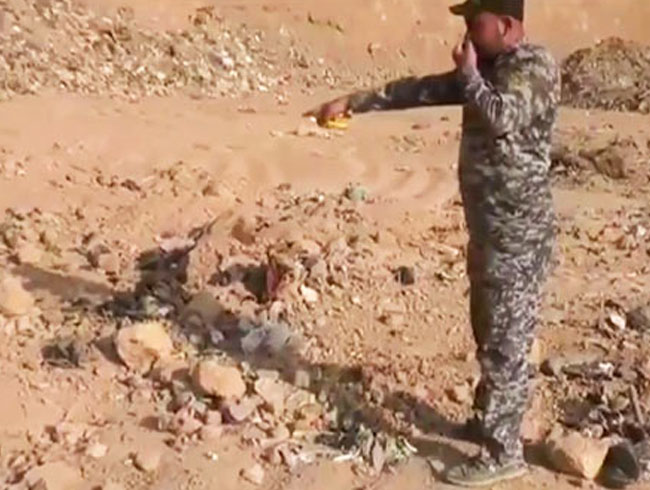 Musul'da toplu mezar bulundu   