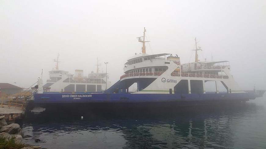 �anakkale Bo�az�'nda ula��ma f�rt�na engeli