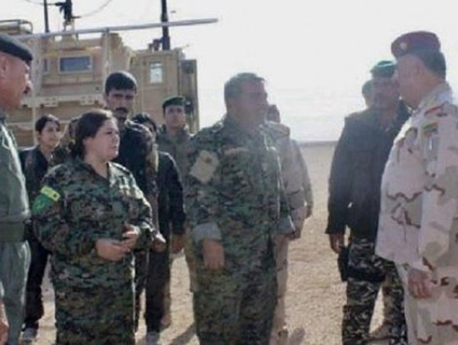 Irak ordusu, terr rgt PYD ile snr gvenlii anlamas imzalad