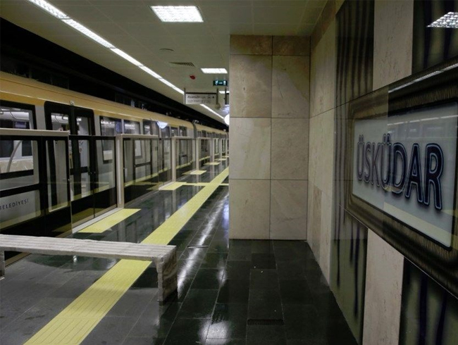 Trkiye'nin ilk srcsz metro hatt skdar-ekmeky metrosu yarn alyor