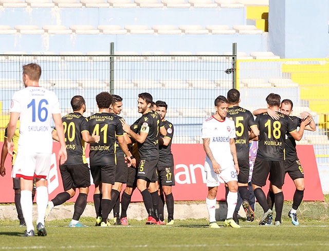 Kardemir Karabkspor, TFF 1. Lig ekiplerinden stanbulspor'a 1-0 malup oldu ve kupaya veda etti