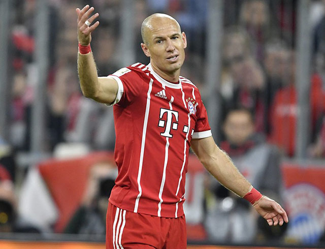 Bayern Mnih'te Robben ilk yary kapatt