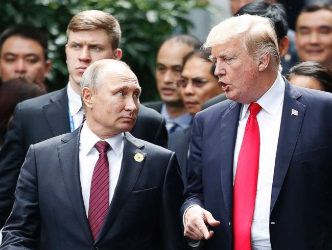 Trump ve Putin telefonda grt