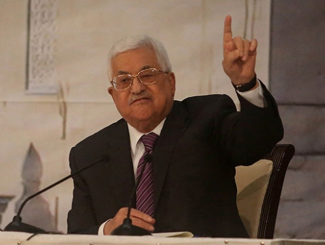 Filistin Devlet Bakan Mahmud Abbas: ABD, artk siyonizmi benimsiyor