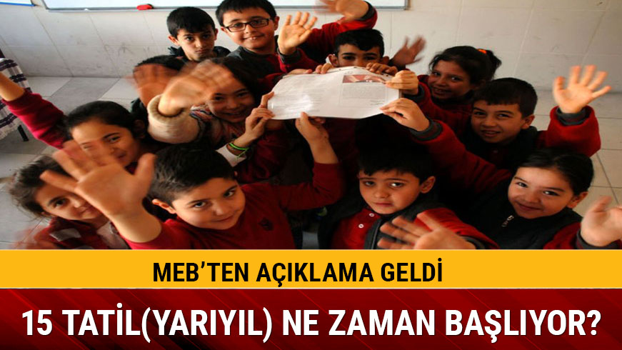 S�mestr tatili ne zaman?