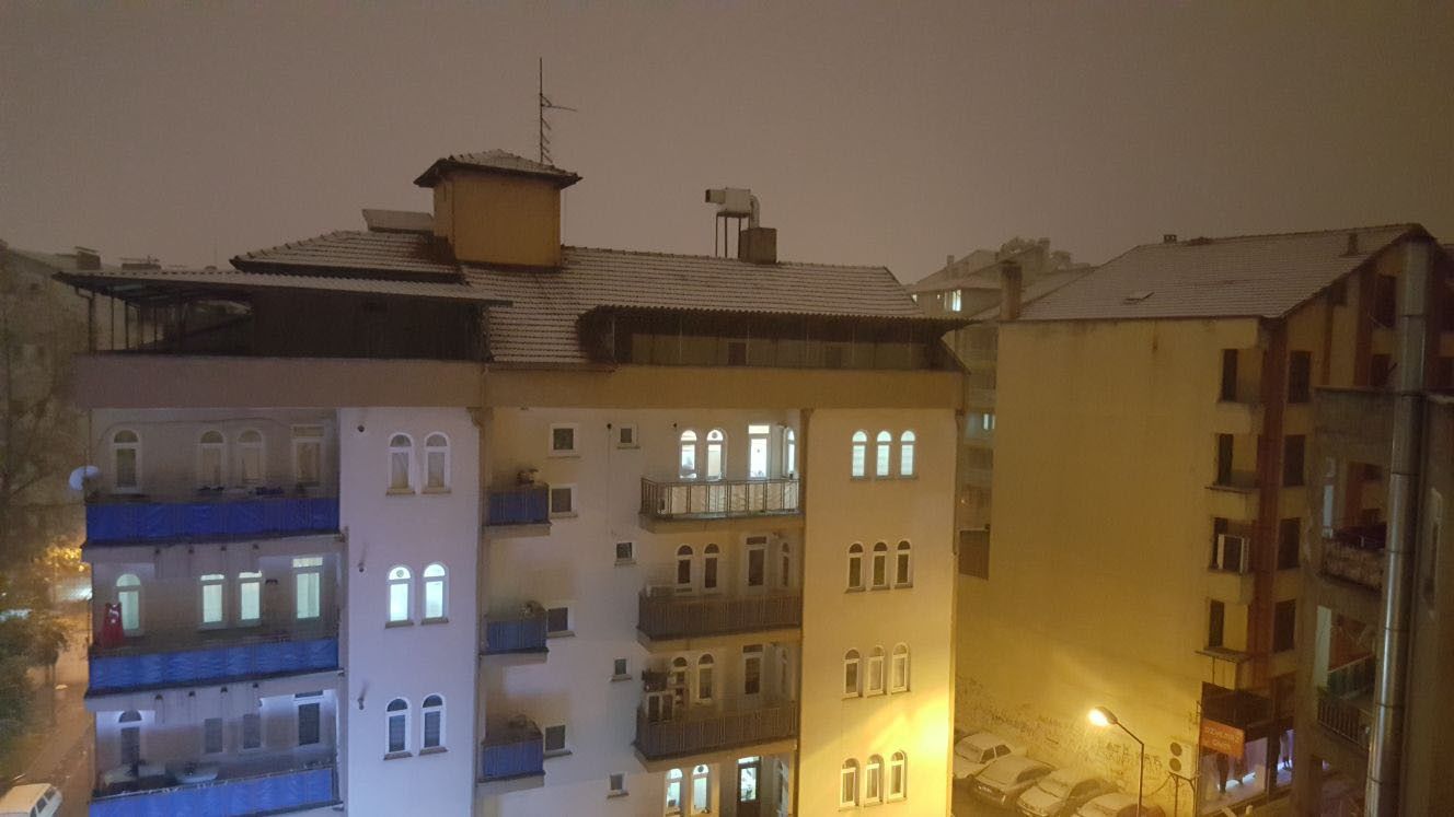 Isparta'da kar ya���� ba�lad�