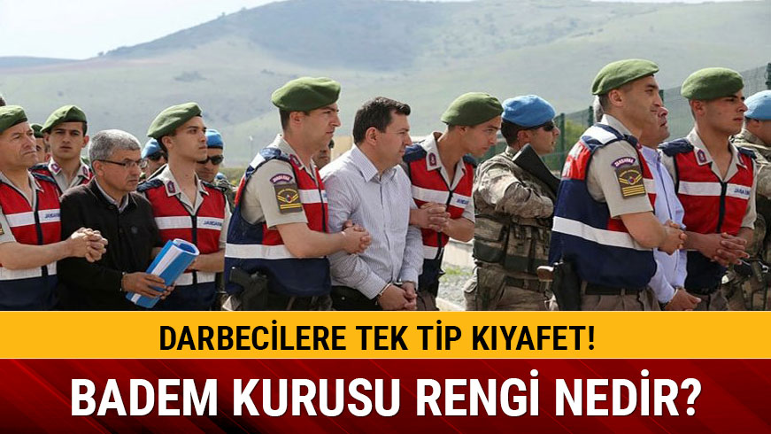 Badem kurusu rengi nedir (KHK tek tip kyafet) 