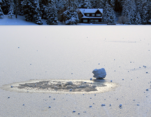 Do�a harikas� G�lc�k buz tuttu