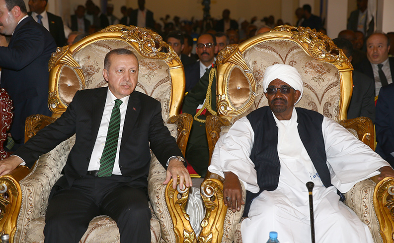 Cumhurbakan Erdoan ve Sudan Cumhurbakan mer Beirden ortak bildiri