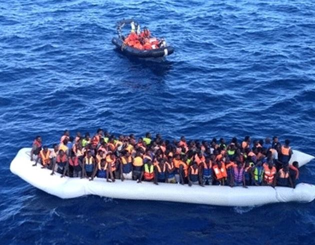 Akdeniz'de 255 g��men kurtar�ld�