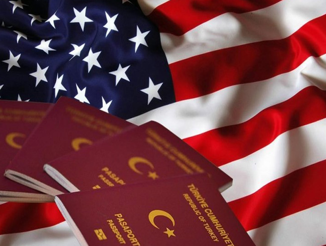 T�rkiye'nin Washington B�y�kel�ili�i'nden a��klama: Vize k�s�tlamas� ABD ile e� zamanl� olarak kald�r�ld� 