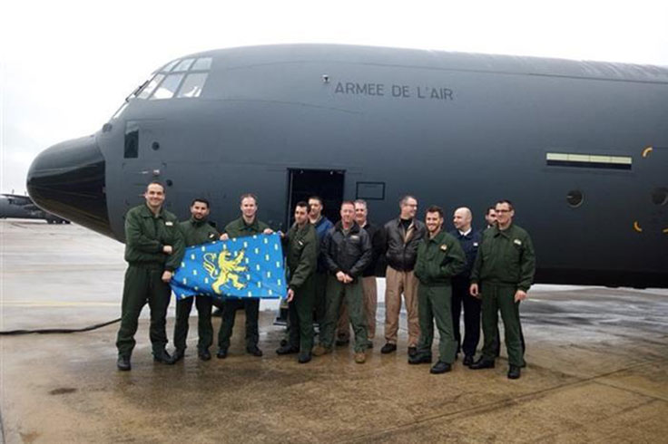 Fransann ilk C-130J Super Hercules ua  teslim edildi