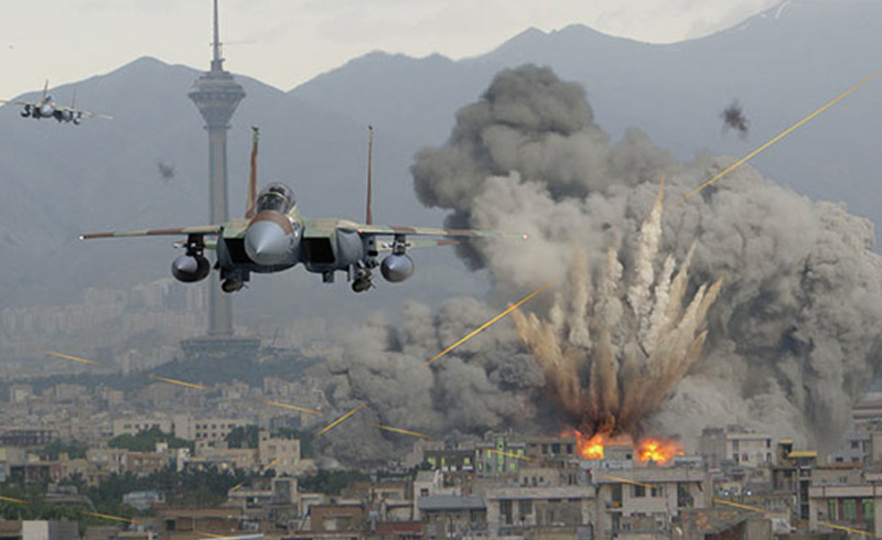 �srail Gazze'de Kassam Tugaylar�'n�n mevzilerini vurdu