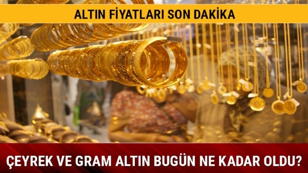 9 Ocak'ta Gram altn 158,9 liradan ilem grd
