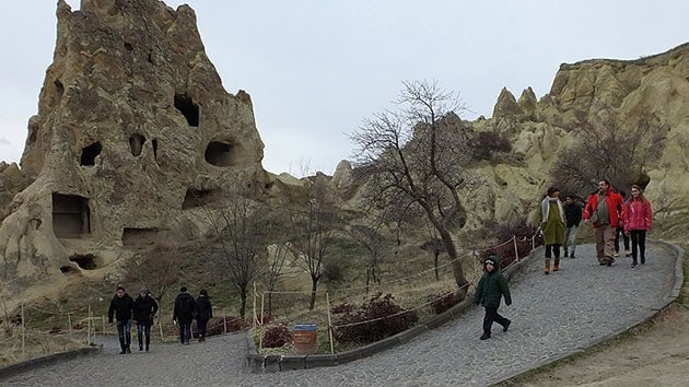 Kapadokya'ya gelen turist sayısı 2017’de yüzde 48 arttı