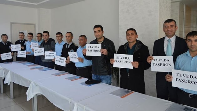 ''Elveda taeron'' yazl dvizlerle bavuru yaptlar