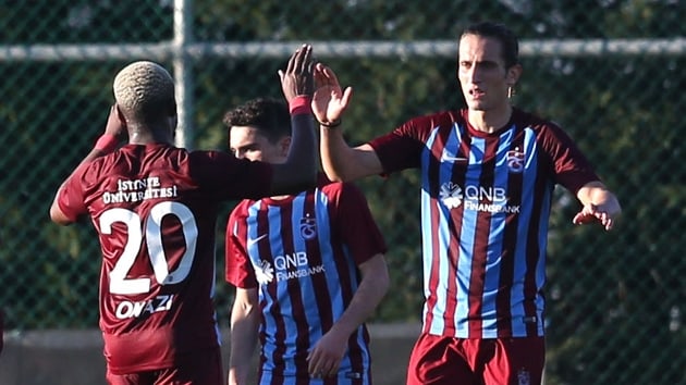 Trabzonspor hazrlk manda Arnavutluk ekibi Luftetariyi 2-1 yendi