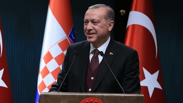 Cumhurbakan Erdoan, Domagoj Vida transferine deindi: Hrvatistandan ok ciddi bir ithalat yaptk