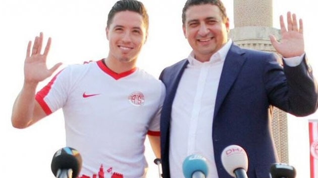 Samir Nasri'nin szlemesi Antalyaspor'u bunaltyor