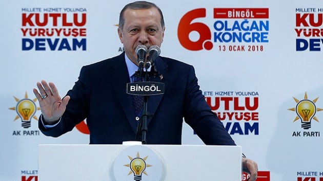 Cumhurbakan Erdoan: Gl Trkiye, bilirsiniz ki dnyaya ayar veren Trkiye olacaktr