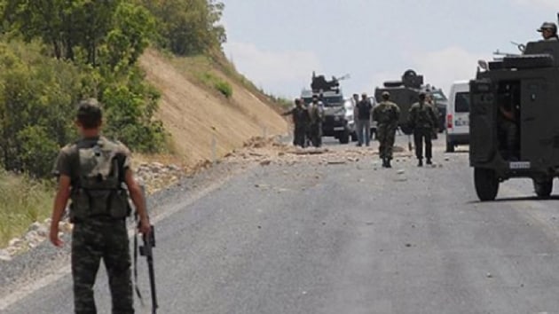 Hakkari'de terr saldrs: 1 asker yaral
