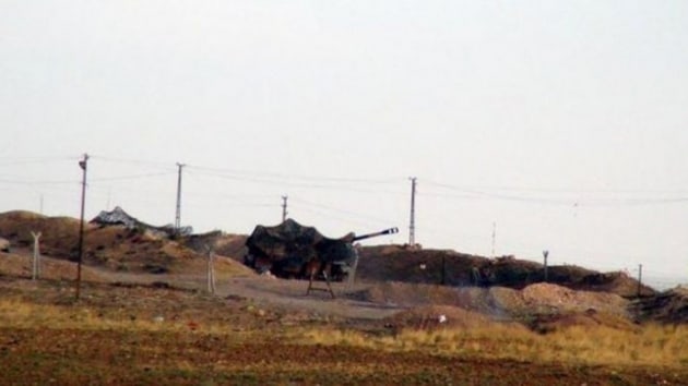 TSK topular Afrin'deki PKK/PYD mevzilerini vuruyor