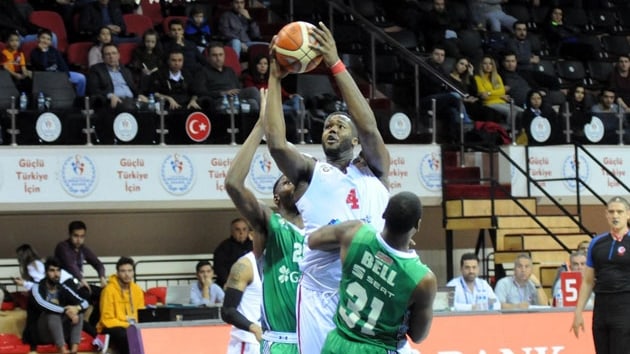 Gaziantep Basketbol sahasnda Darafaka'ya 98-65 malup oldu
