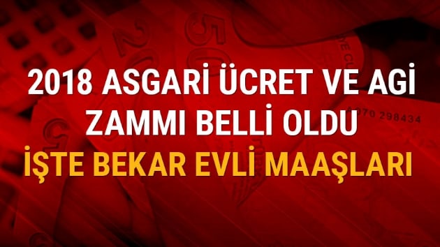 2018 AG ne kadar oldu? Asgari cret ve AG nasl hesaplanr?