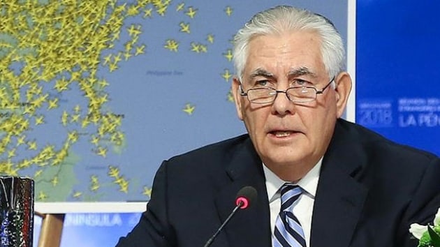 ABD Dileri Bakan Tillerson: Kuzey Kore'nin nkleer g olduu bir dnya kabul edilemez