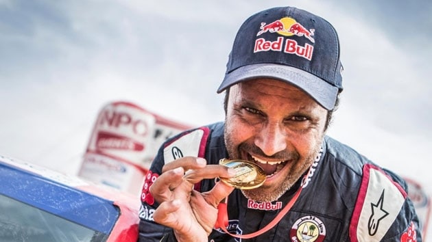 2018 Dakar Rallisi'nde otomobil kategorisinde Katarl El-Ettiyah birinci oldu