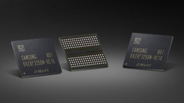 Samsung ilk 16 Gb GDDR6 belleklerin retimine balad