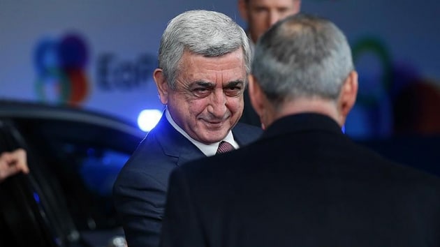 Ermenistan Cumhurbakan Sarkisyan, halefini belirledi