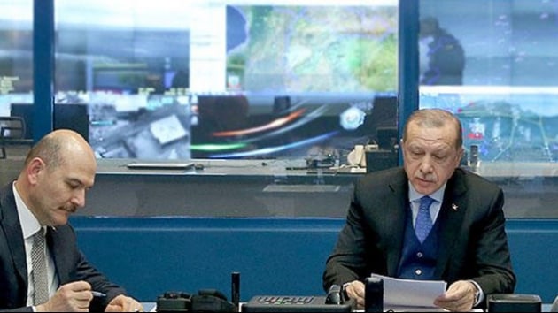 Cumhurbakan Erdoan, askeri yetkililerden bilgi ald  
