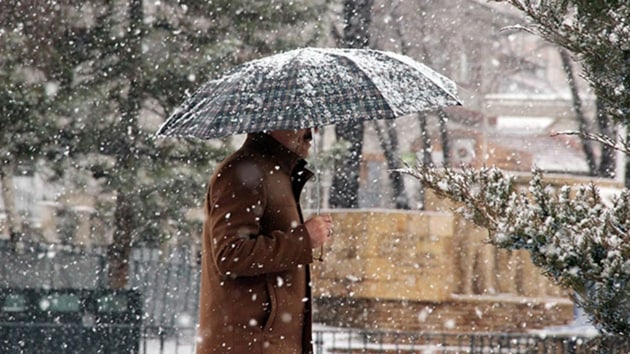 23 Ocak Sal yurtta hava durumu: stanbul'da kar ya bekleniyor