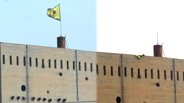 Terr rgt YPG'nin paavras indirildi