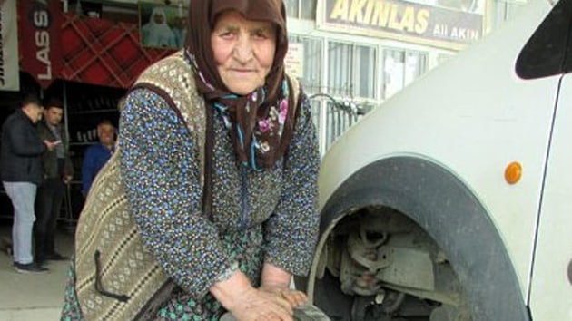 Vesile nine, eini kaybetti; alma azmini kaybetmedi