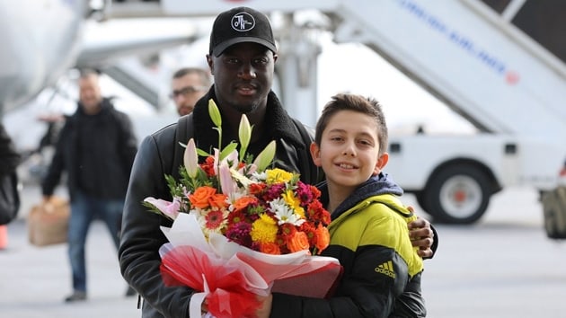 Sivasspor'un yeni transferi Henri Saivet, Sivas'a geldi