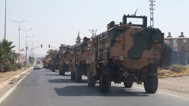 Suriye snrna askeri sevkiyat