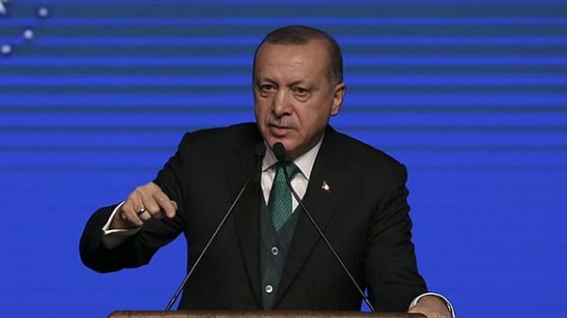 Cumhurbakan Erdoan'dan Afrin mesaj: 800 terrist la cehenneme zmera
