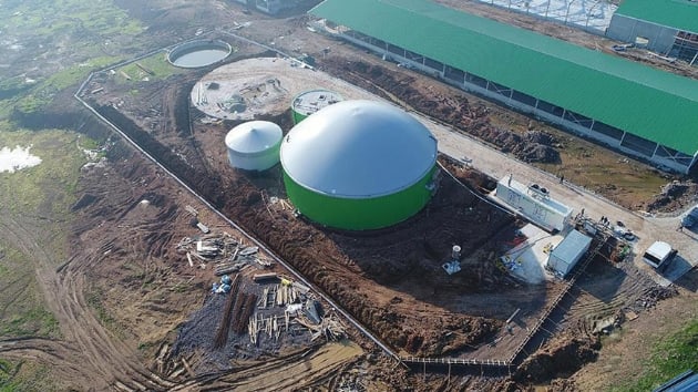 Hkmller Foa Cezaevinde kurulan biyogaz tesisinde elektrik ve s retimi yapacak