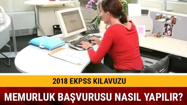 EKPSS memur alm bavuru ilemi nasl yaplr?