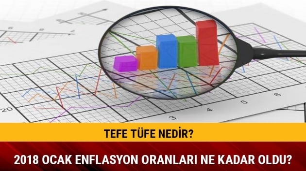 TEFE TFE 2018 Ocak enflasyon rakamlar akland 