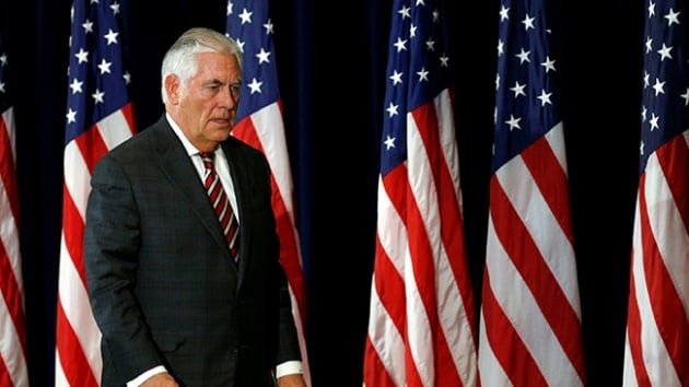ABD'li yetkililer: Tillerson Afrin operasyonu iin itidal ars yapacak