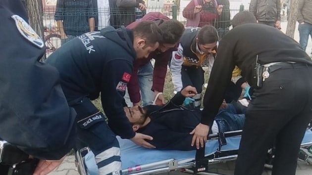 Konya'da bakl bakl kavgada 3 kii yaraland