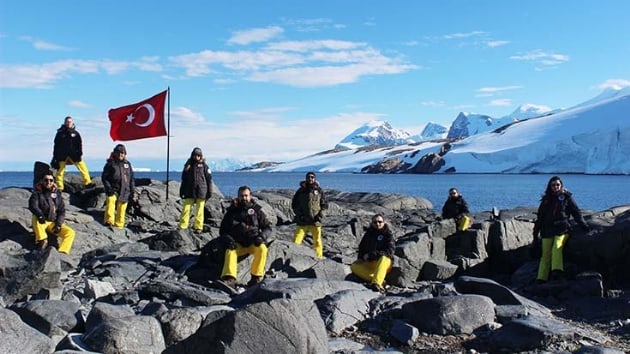 2. Ulusal Antarktik Bilim Seferi Uurlama Treni gerekletirildi