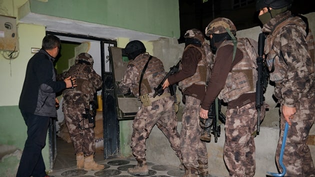 Adana merkezli 6 ilde PKK operasyonu