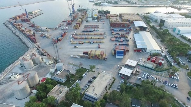 Antalya Liman'ndan 2 milyon tonluk mermer ihracat